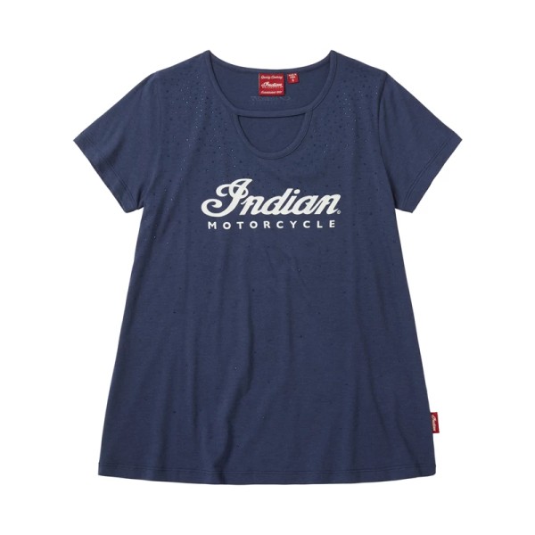 Indian INDIAN ALL OVER STONE TEE LDS